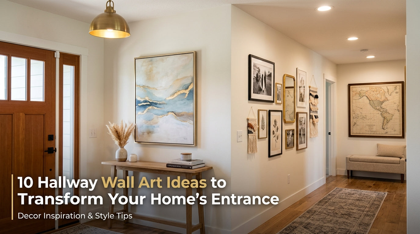 10 Hallway Wall Art Ideas to Transform Your Home's Entrance