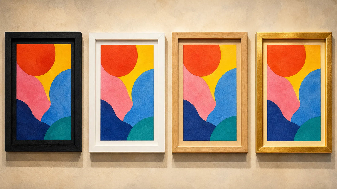 Pop Art Frame Colour: Enhance Visual Impact