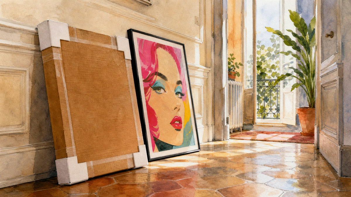 Framed Art Print Delivery to Europe: What to Expect