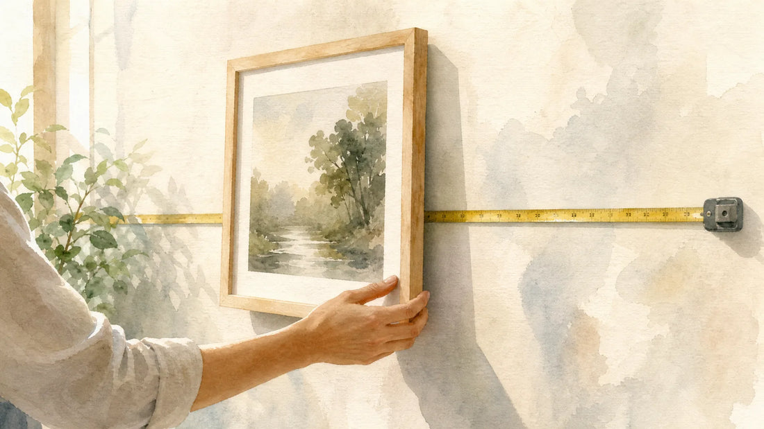 How to Hang Framed Art Prints Properly