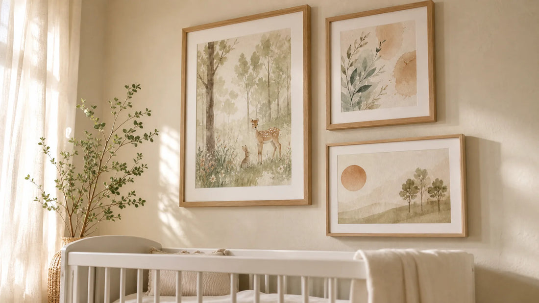Wall Art for Nursery UK: Framed Prints Parents Love