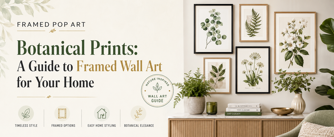 Botanical Prints: A Guide to Framed Wall Art for Your Home