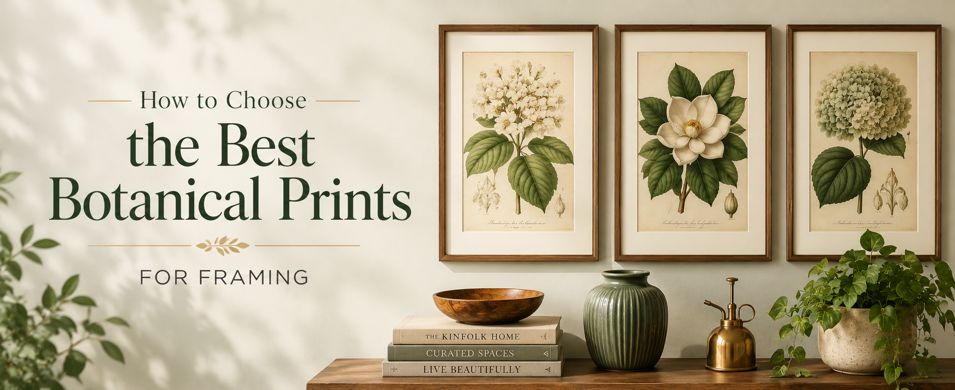 How to Choose the Best Botanical Prints for Framing