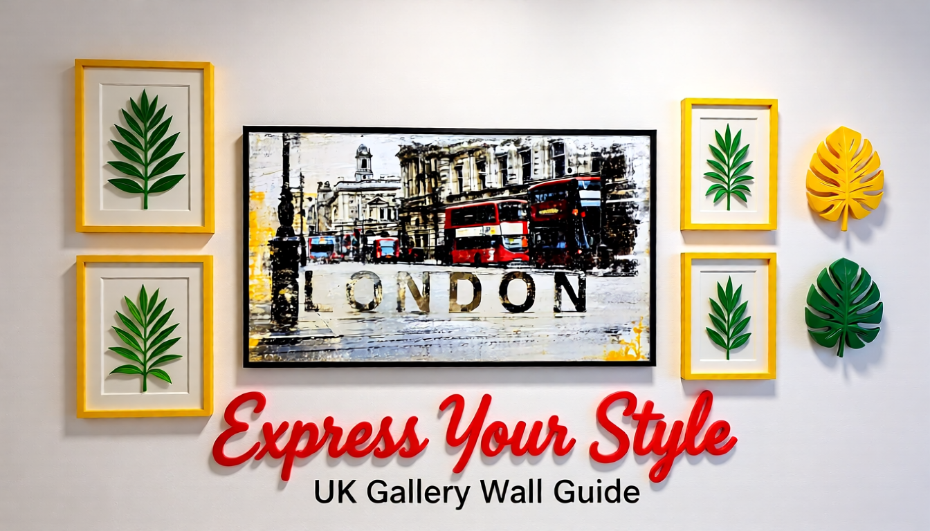 How to Create a Stunning Gallery Wall: A Step-by-Step UK Guide - Framed Pop Art