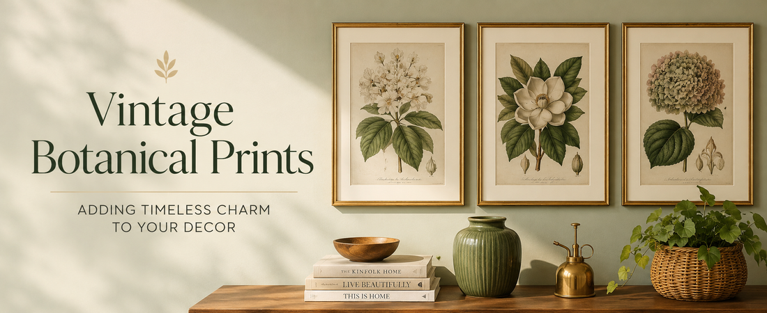 Vintage Botanical Prints: Adding Timeless Charm to Your Decor