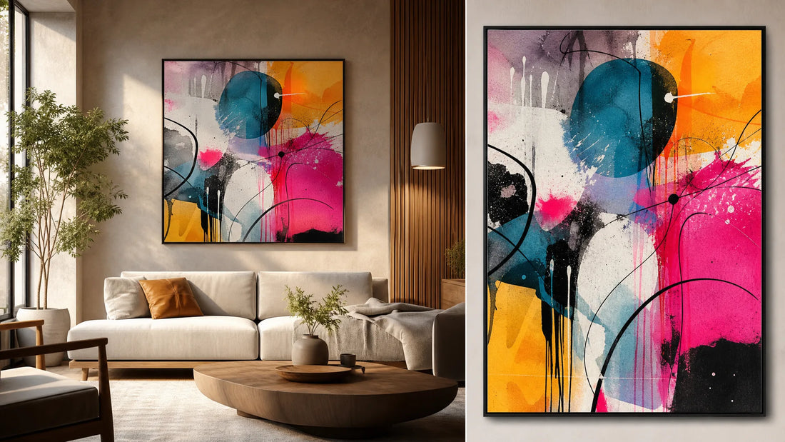 Urban Graffiti Wall Art UK: Bold Framed Prints for Statement Walls