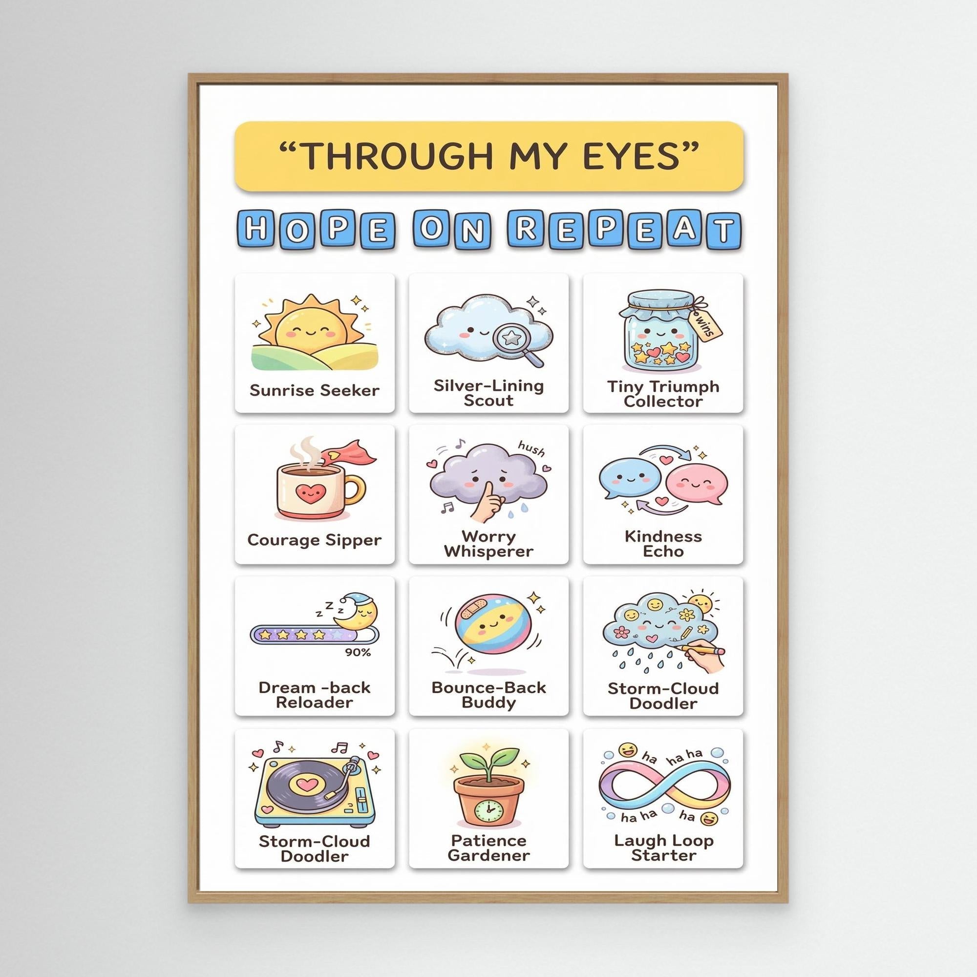 Through My Eyes Wall Art Series