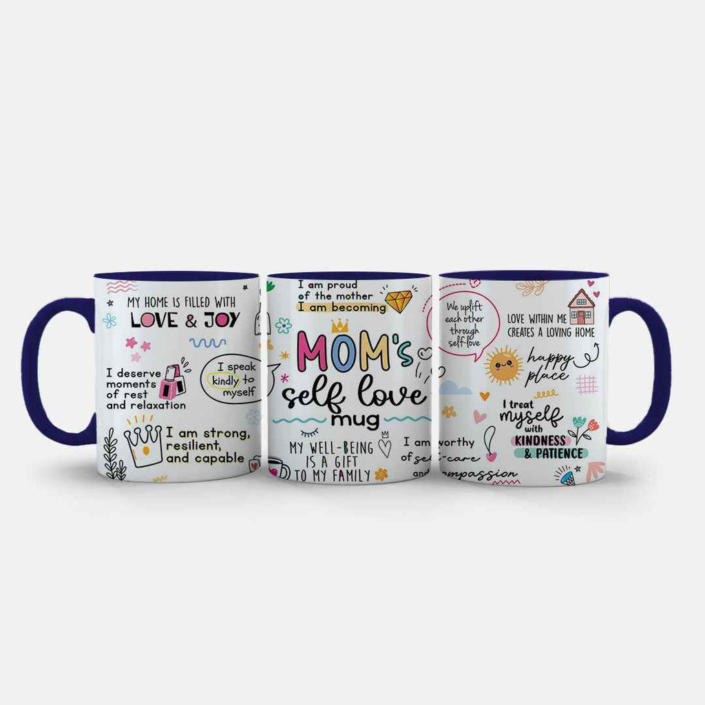 Mum's Self Love Ceramic Mug: Positive Affirmations