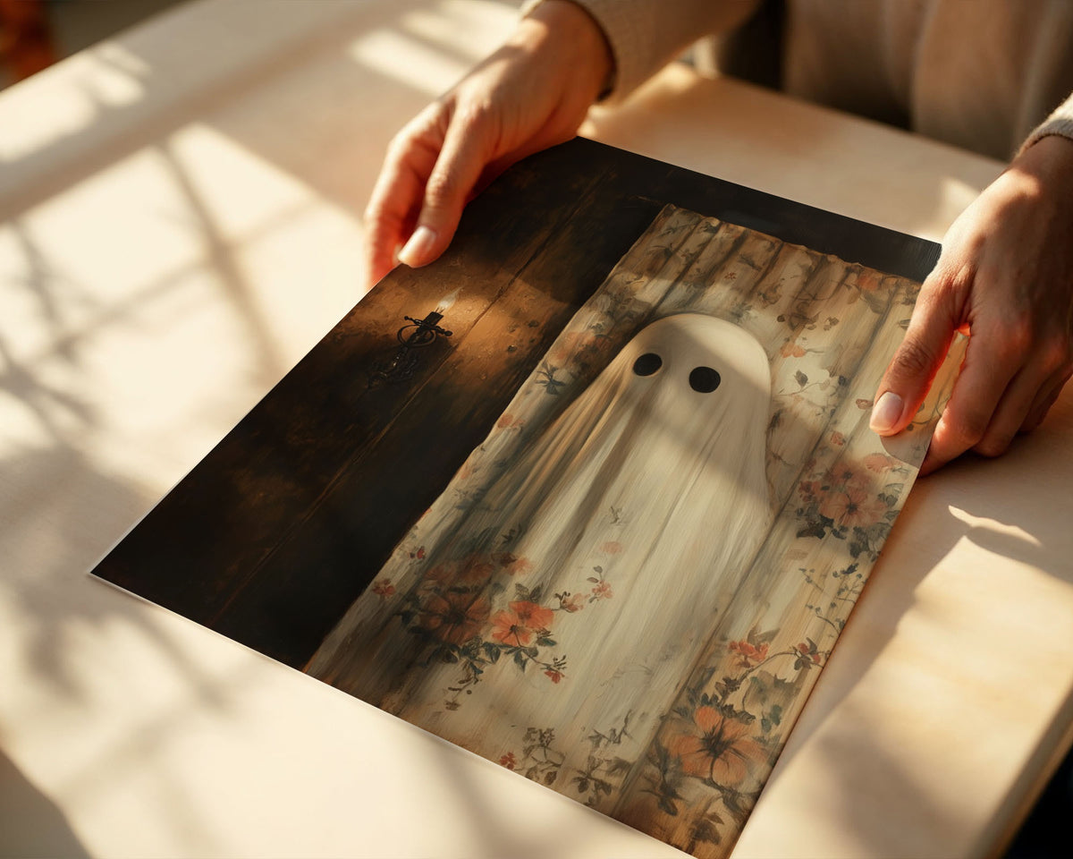 Lifestyle Posters A4 - A4 matte poster displaying moody atmospheric artwork with supernatural theme