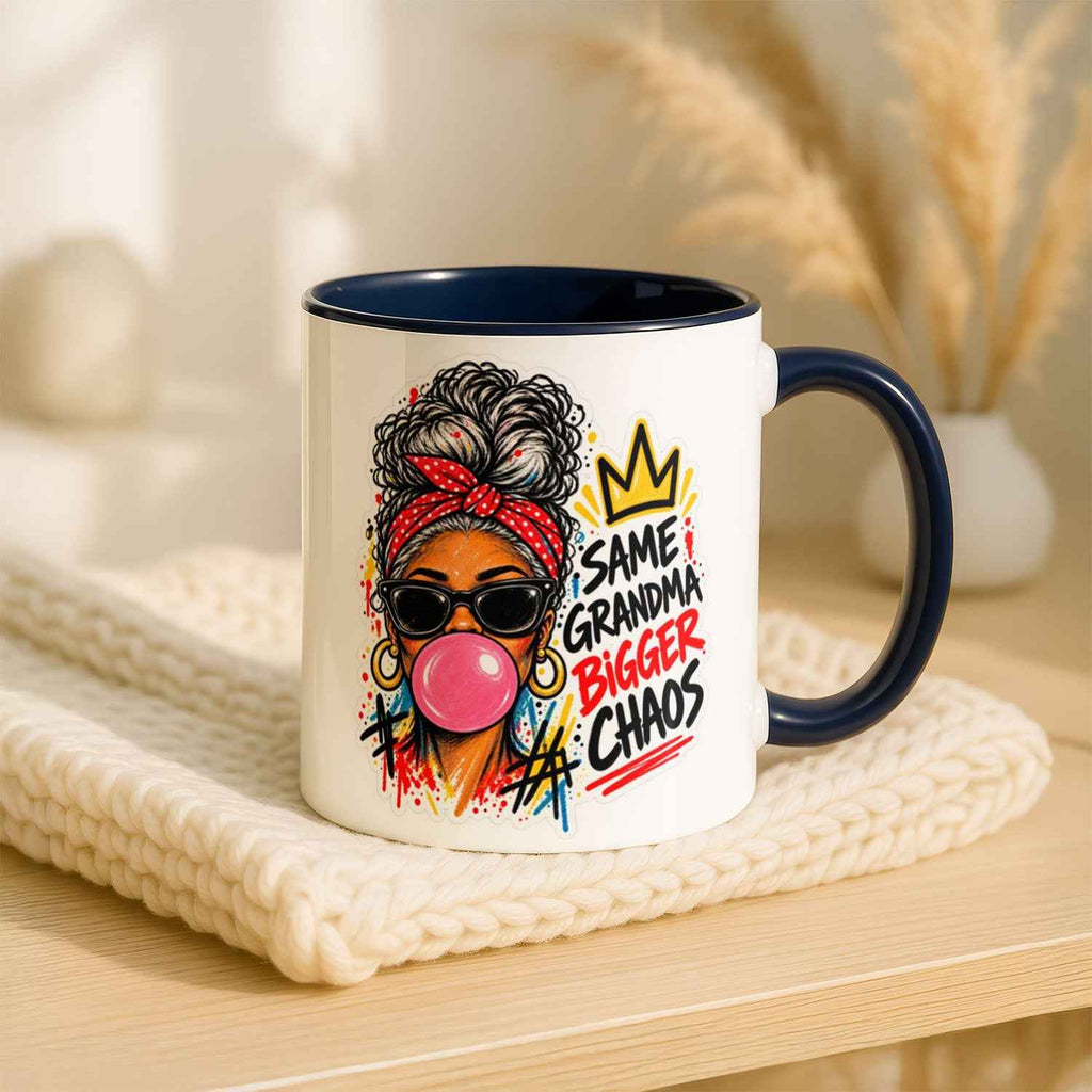 Same Grandma Bigger Chaos Mug - Funny Gift