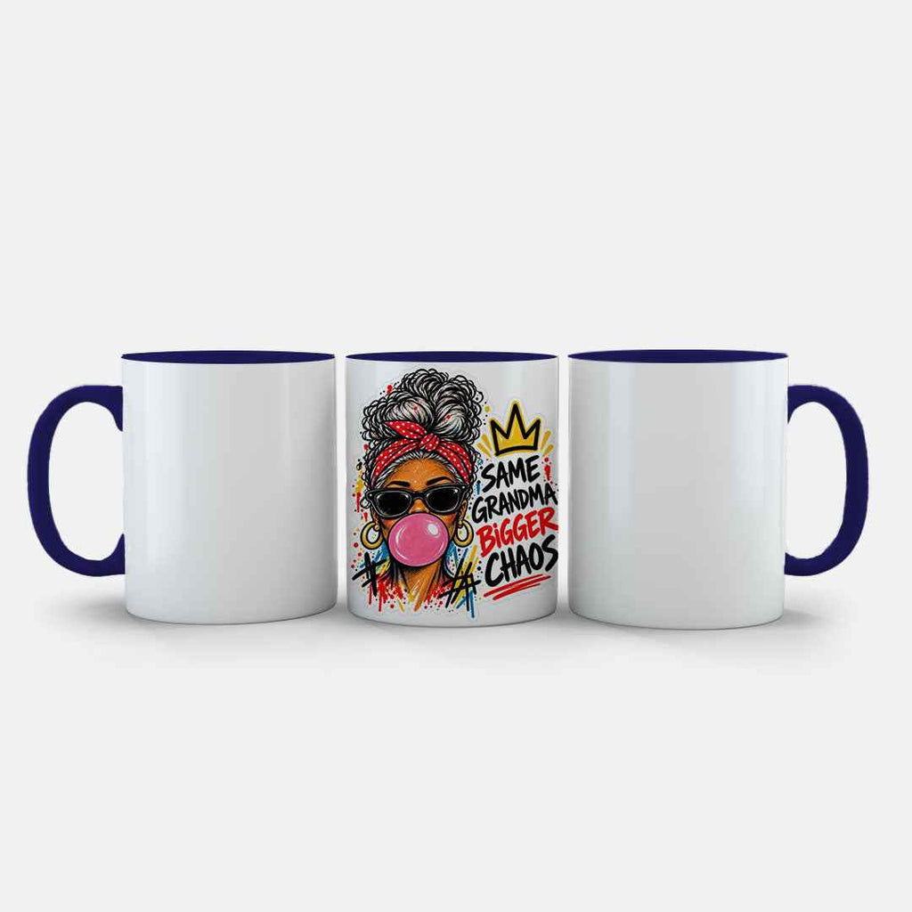 Same Grandma Bigger Chaos Mug - Funny Gift