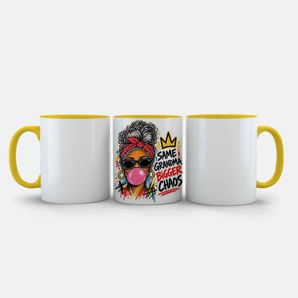 Same Grandma Bigger Chaos Mug - Funny Gift