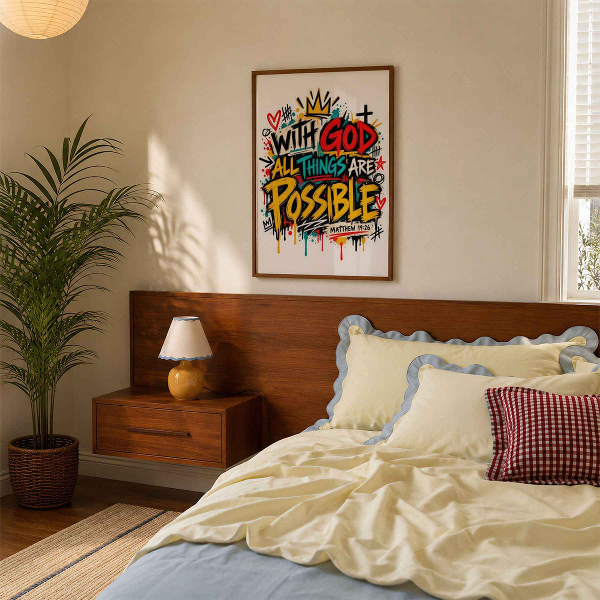 With God All Things Are Possible Poster