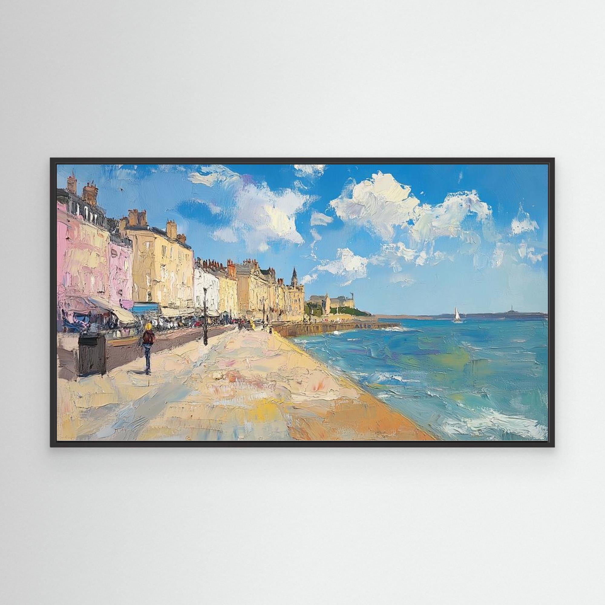 Folkestone Promenade & Seafront Coastal Canvas