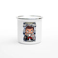 Ace Ventura Enamel Mug | Retro Pet Detective Camping Cup - Framed Pop Art