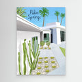 Palm Springs Art Print | Mid-Century Modern Decor - Framed Pop Art