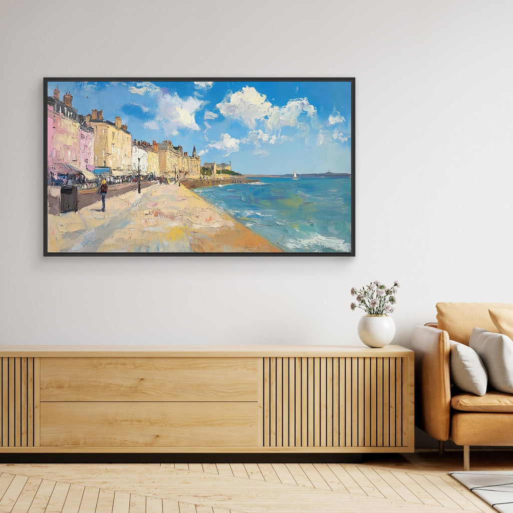 Folkestone Promenade & Seafront Coastal Canvas