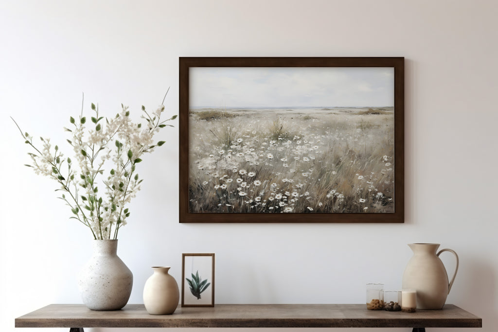 Vintage Summer Landscape Printable Wall Art | 71 Neutral Coastal Prints