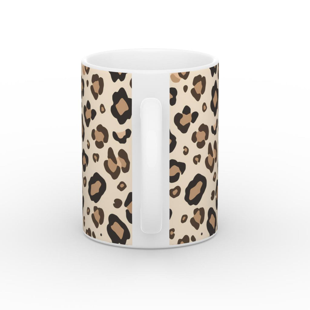 Leopard Print Coffee Mug | Chic Animal Print Nursery Decor