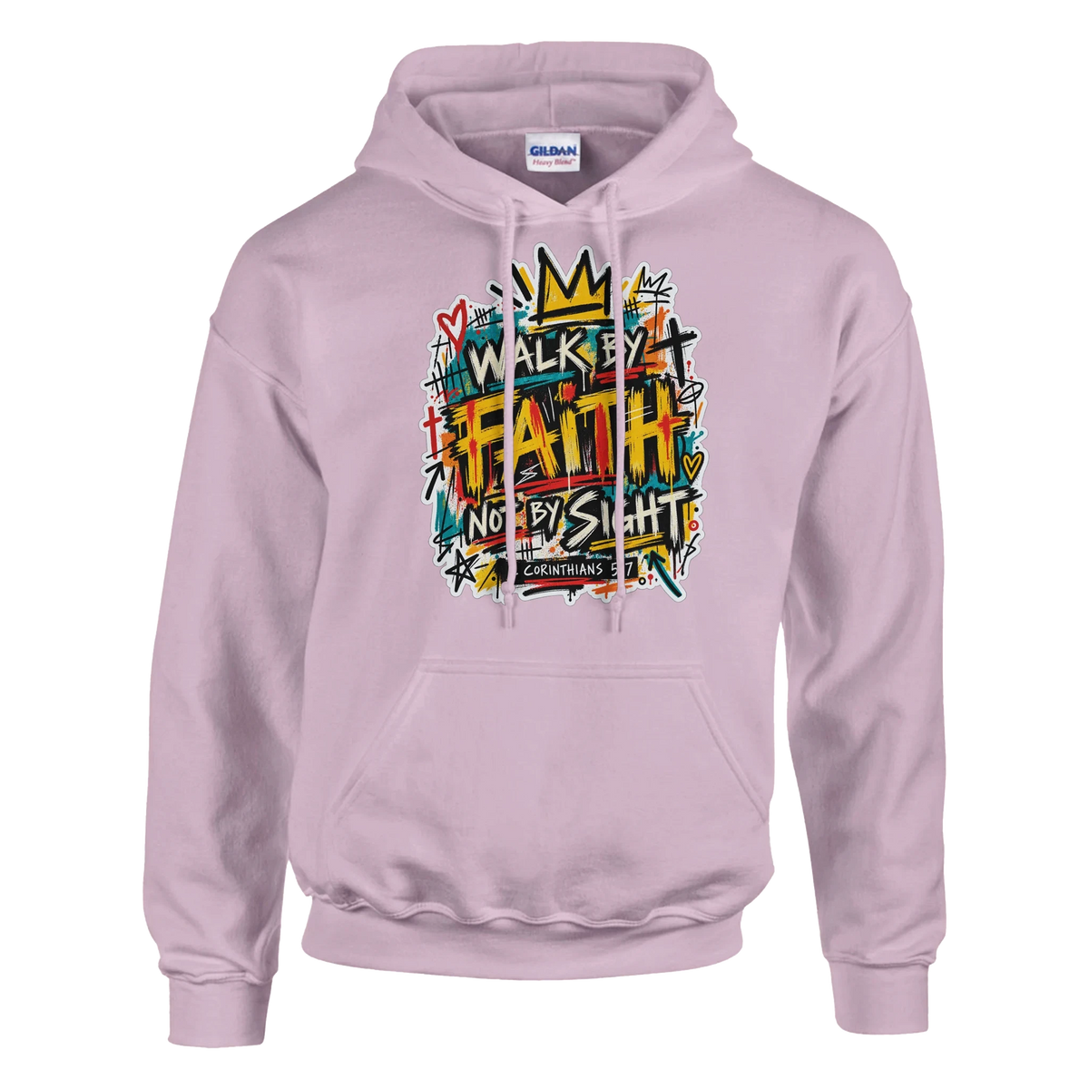 Walk by Faith Not by Sight | Pop Art Graffiti Hoodie