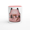 Shear Genius Hairdresser Mug | Gift for Hairstylists (Pink) - Framed Pop Art
