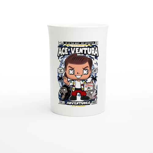 Ace Ventura Pet Detective Porcelain Mug | 10oz Coffee Cup - Framed Pop Art