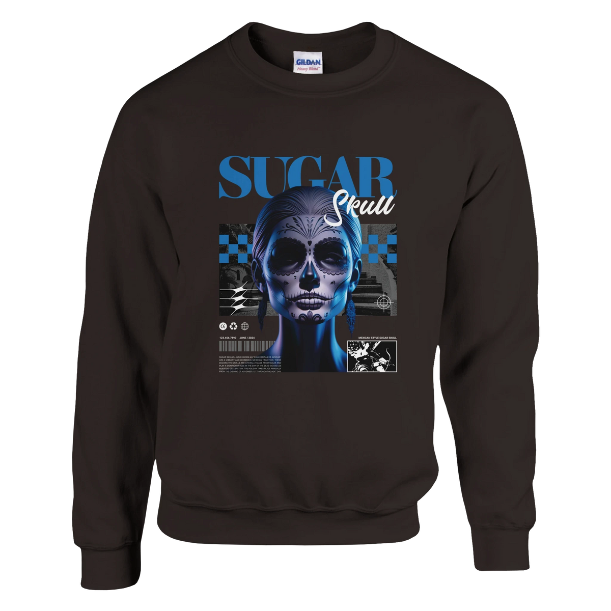Pop Art Graphic Crewneck Sweatshirt