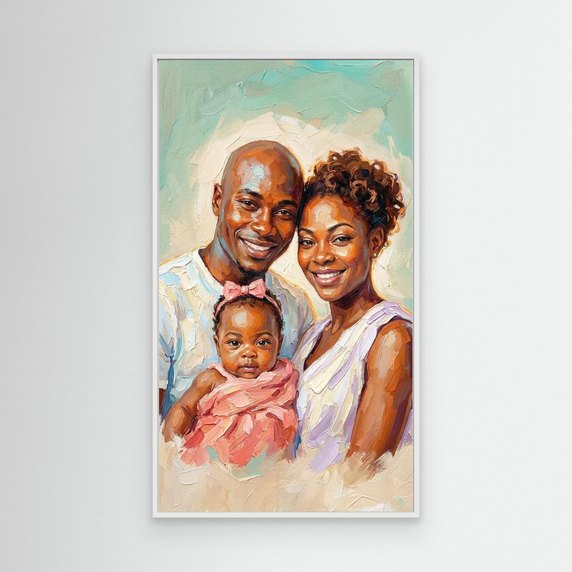 Custom Impasto Portrait | Hand-Painted Style Art