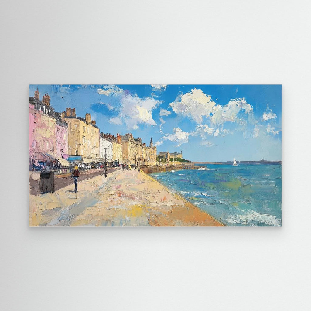 Folkestone Promenade & Seafront Coastal Canvas