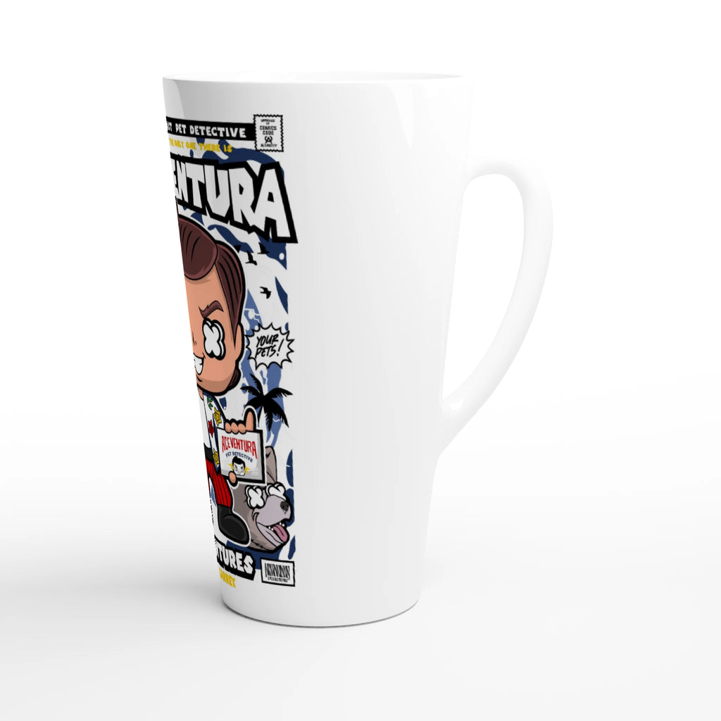 Ace Ventura Pet Detective 17oz Ceramic Latte Mug - Framed Pop Art