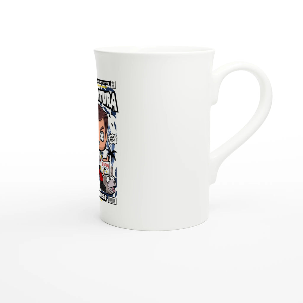 Ace Ventura Pet Detective Porcelain Mug | 10oz Coffee Cup - Framed Pop Art