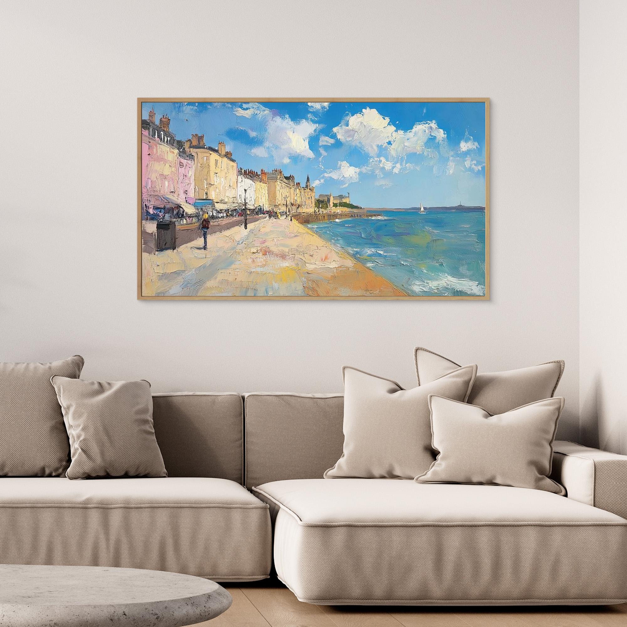 Folkestone Promenade & Seafront Coastal Canvas