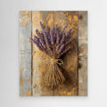 Lavender Canvas Wall Art | Shabby Chic Farmhouse Decor