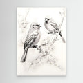 Sketch Bird Wall Art | Nature Nursery Decor & Prints - Framed Pop Art