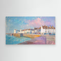 Margate Old Town & Pier Pastel Harbour Canvas Art Print
