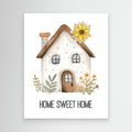 Home Sweet Home Wall Art Canvas Print for Hallway Decor - Framed Pop Art