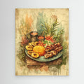 Jollof Feast Watercolour Wall Art | Framed Kitchen Decor - Framed Pop Art