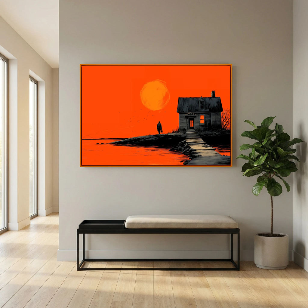 Rustic Sunset Wall Art