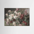 Vintage Rose Still Life Floral Fine Art Paper Print