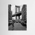 Oblivion New York Street Photography Black & White Framed Fine Art Print