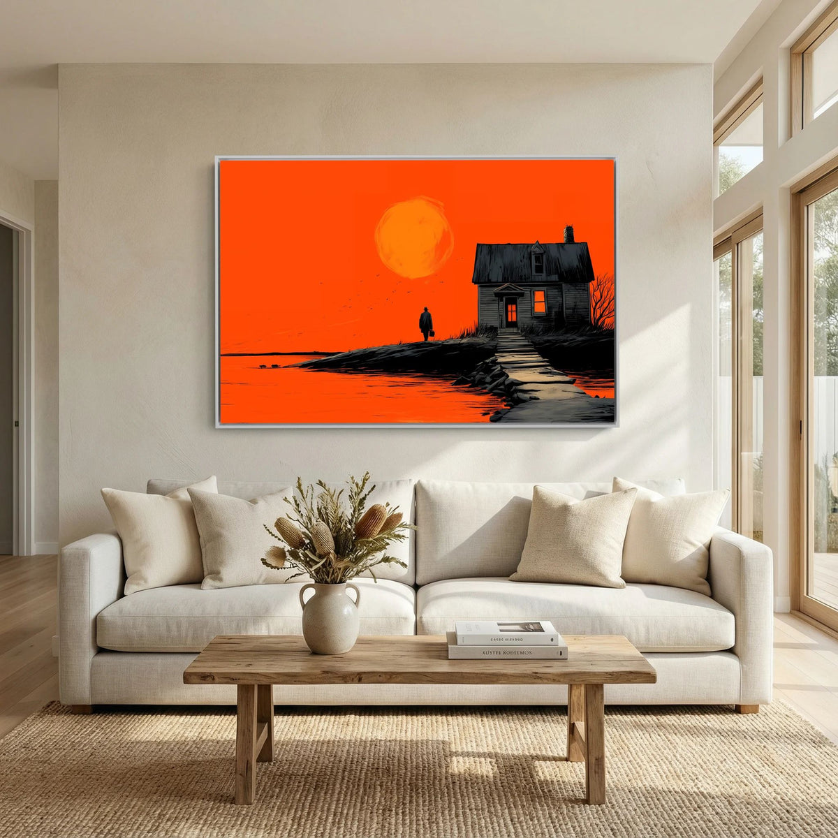 Rustic Sunset Wall Art