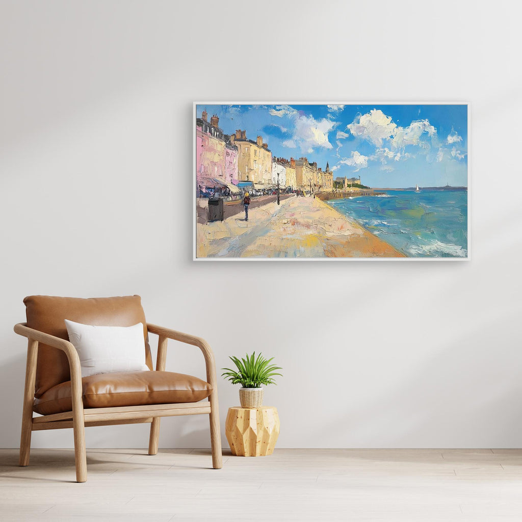 Folkestone Promenade & Seafront Coastal Canvas