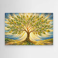 Green Tree of Life Wall Art | Sunlit Hallway Wall Decor